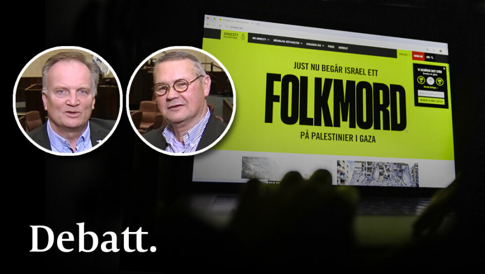 Detta är skamligt Amnesty och det är lika skamligt av SL att tillåta att detta sker i deras tunnelbana, skriver Max Federmann och Ruben Agnarsson. 'Detta är skamligt Amnesty och det är lika skamligt av SL att tillåta att detta sker i deras tunnelbana.'