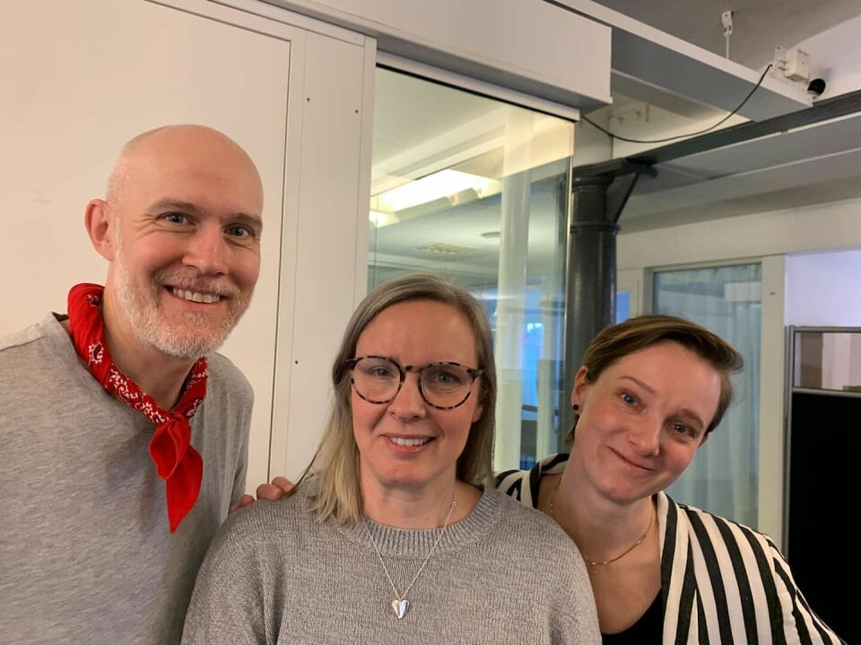 Frida Grenholm gästar podden Dagens föräldrar, med Joel Höglund och Josefin Lilja. Frida Grenholm gästar podden Dagens föräldrar, med Joel Höglund och Josefin Lilja.