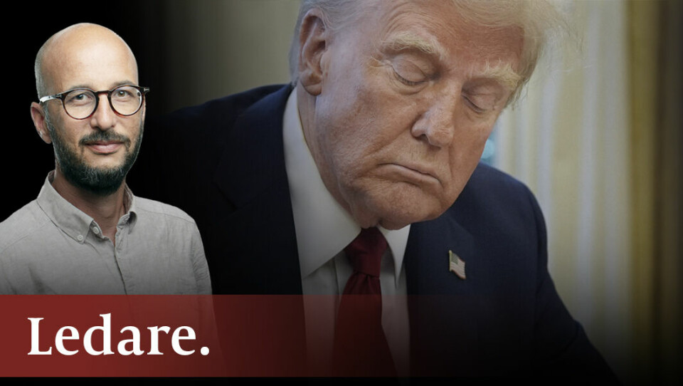 Trump bedriver en symbolpolitik utan motstycke. Trump bedriver en symbolpolitik utan motstycke.