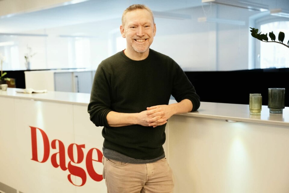 Erik Helmerson på Dagens redaktion. 2025-02-26StockholmErik Helmerson, ny ledarskribent på tidningen Dagen. 2025-02-26Stockholm