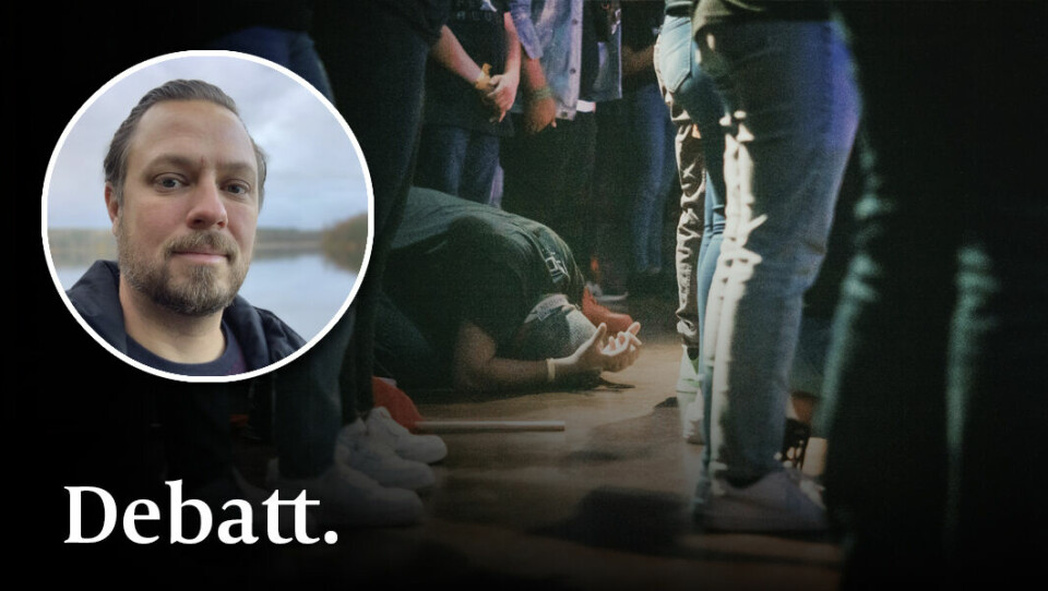 Just ångest över att hamna i helvetet präglade mina tonår, skriver David Eklind Kloo. Just ångest över att hamna i helvetet präglade mina tonår, skriver David Eklind Kloo.
