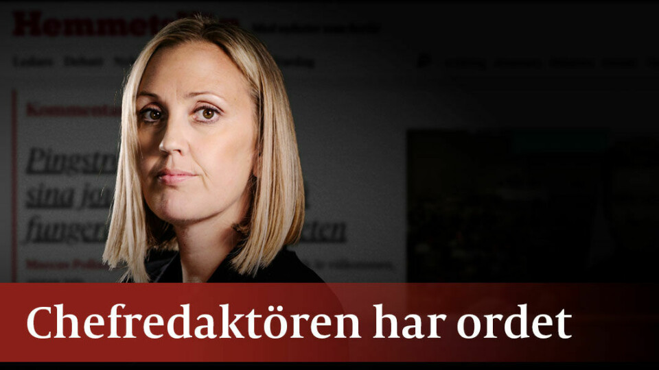 Felicia Ferreira: Jag hoppas att beslutet omprövas. Felicia Ferreira: Jag hoppas att beslutet omprövas.
