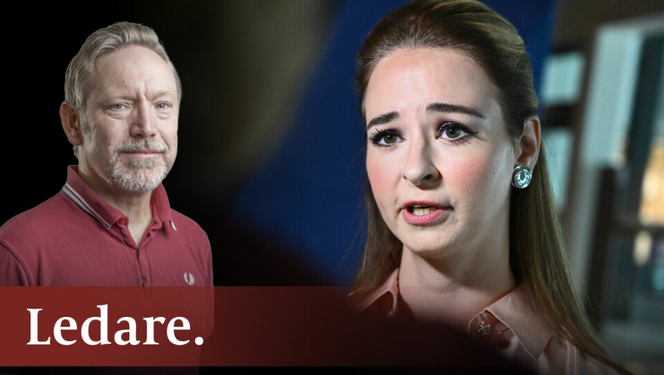 EU-kandidaten Alice Teodorescu Måwe (KD). EU-kandidaten Alice Teodorescu Måwe (KD).