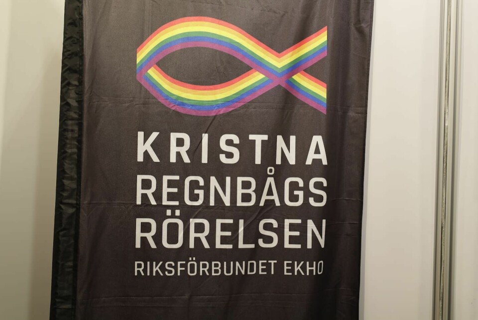 Kristna regnbågsrörelsen får inte ha en monter men inbjuds till samtal på årets Torpkonferens. Kristna regnbågsrörelsen