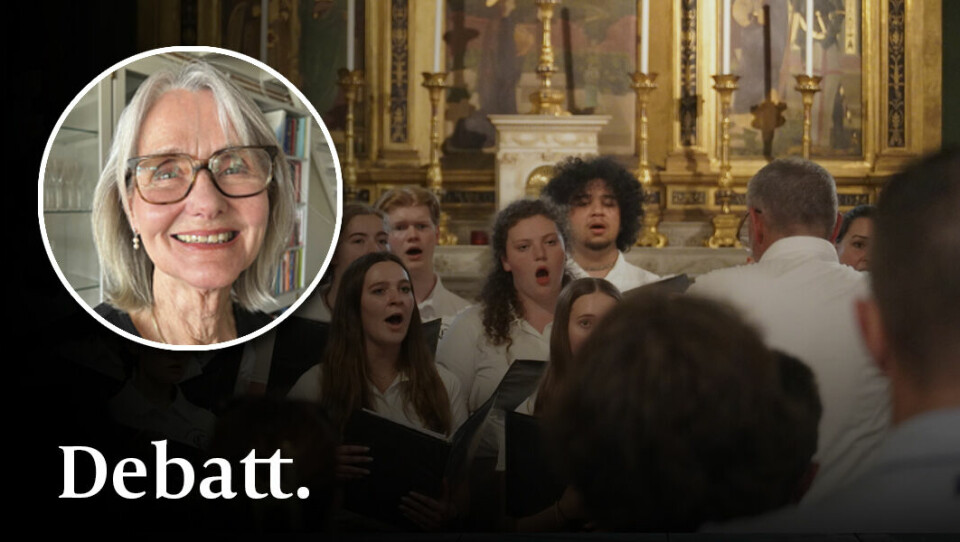 Om vi inte uppfattar och kan ta till oss budskapet blir det i ärlighetens namn mer av sånguppträdande än något som också bidrar till andlig uppbyggelse, skriver Britta Johansson. Om vi inte uppfattar och kan ta till oss budskapet blir det i ärlighetens namn mer av sånguppträdande än något som också bidrar till andlig uppbyggelse, skriver Britta Johansson.