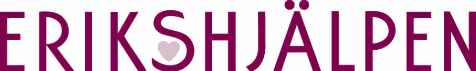 Erikshjälpens logo.