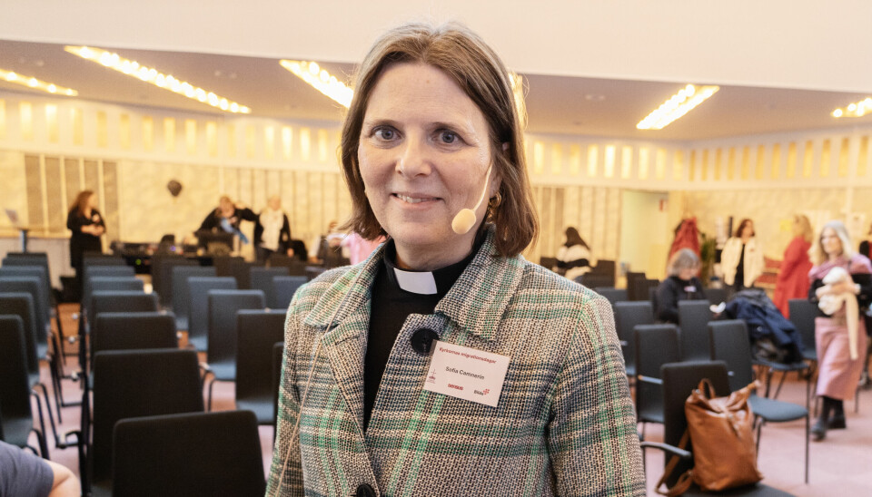 Sofia Camnerin, generalsekreterare på Sveriges kristna råd.