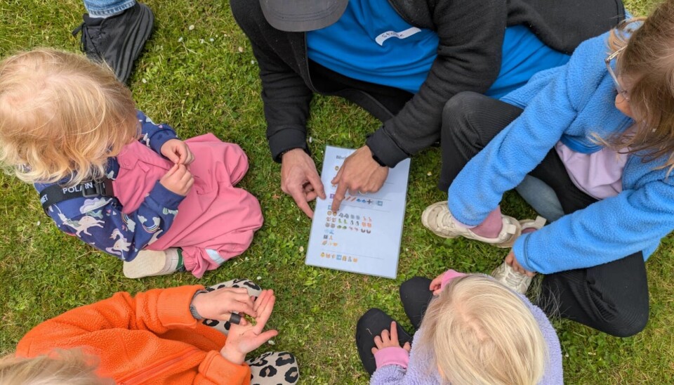 Pappaläger på Åhus missionsgård.