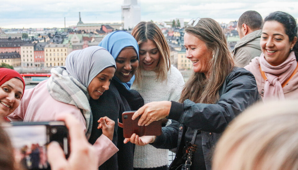 Kyrkligt integrationsarbete på gräsrotsnivå pågår överallt i Sverige. När Stocksbergskyrkans språkkafé i Korsberga fick ett integrationspris av Vetlanda kommun 2022 firade de med en resa till Stockholm.
