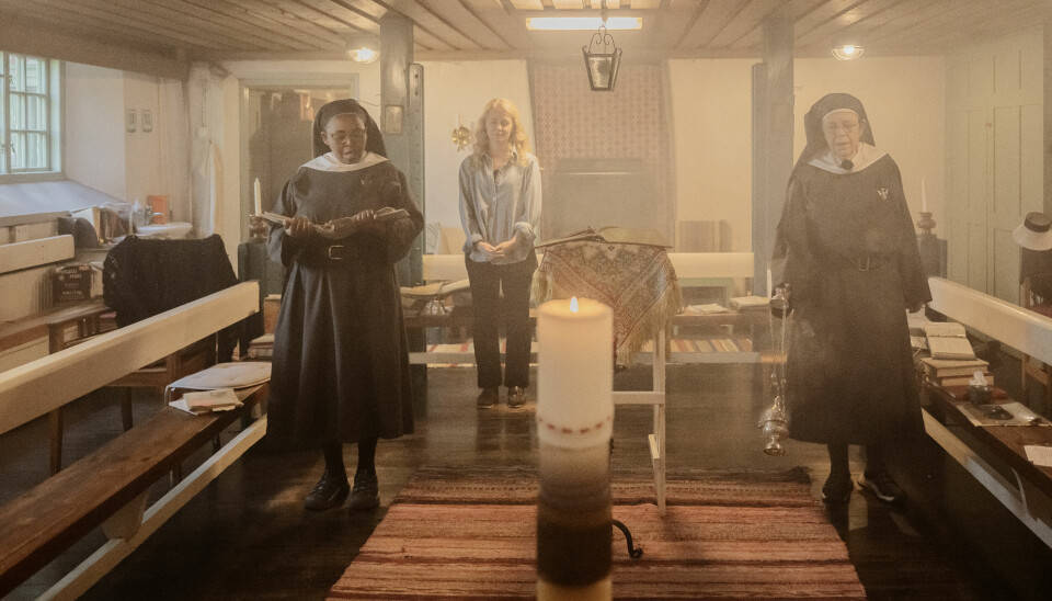 Kapellet är klostrets hjärta. Här möts systrarna till bön och mässa.