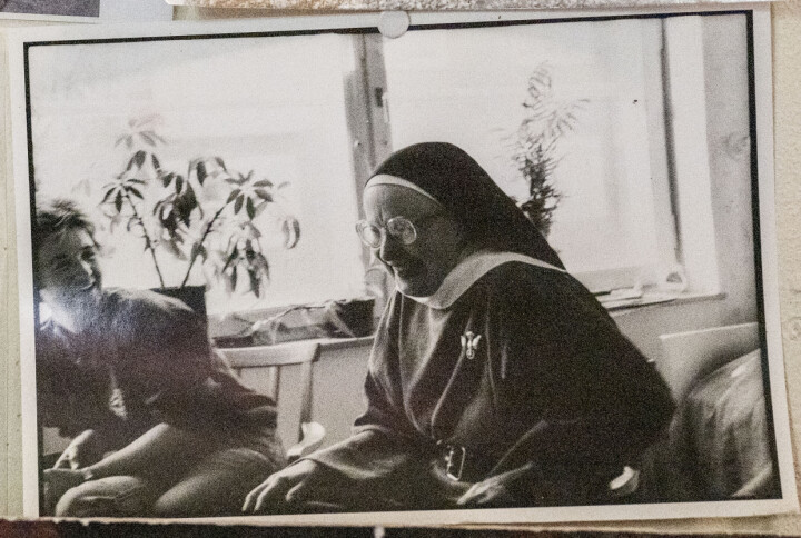 Fotografi på Marianne Nordström som grundade Helgeandsorden.