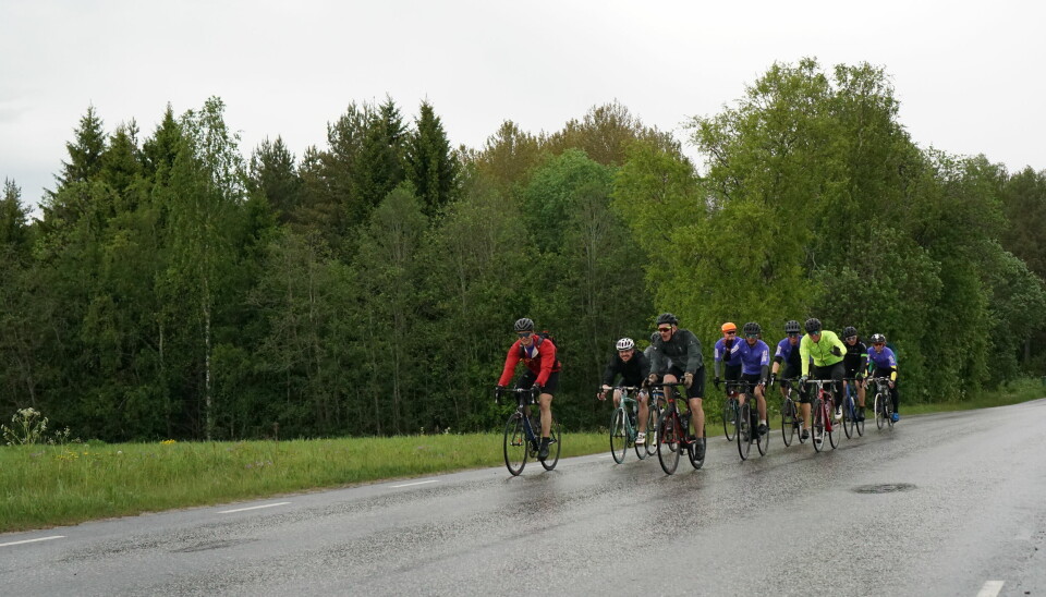 'Det gör ont i våra rumpor nu', säger Viktor Hedborg.