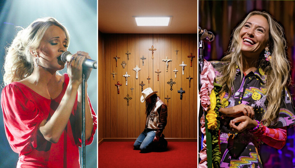 Tre framgångsrika CCM-artister – Carrie Underwood, Brandon Lake och Lauren Daigle.