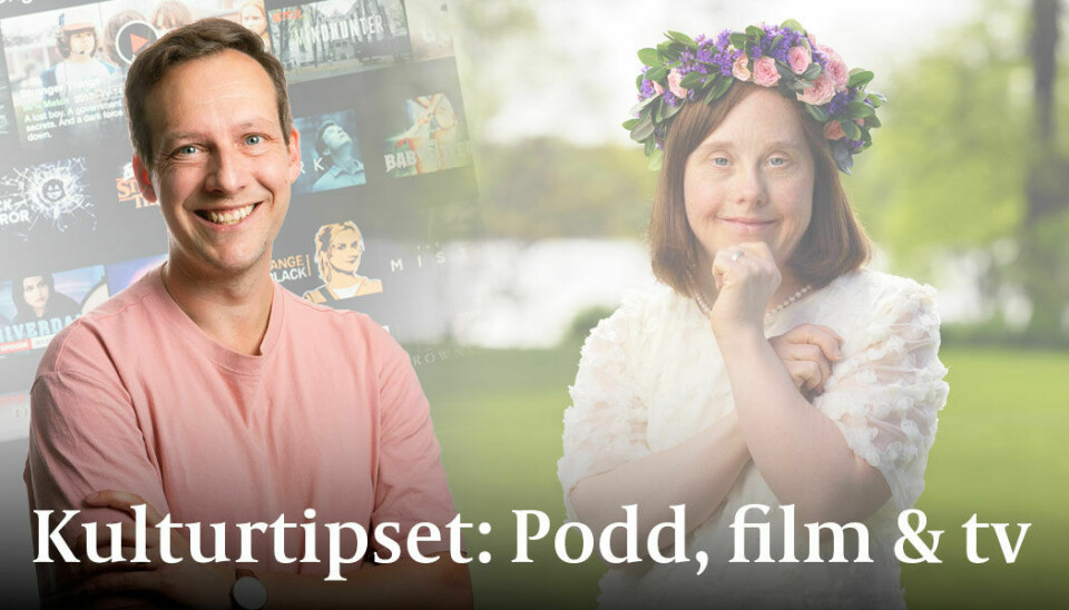 Ida Johansson är en av de tre sommarpratare som Daniel Wistrand särskilt vill tipsa om. Kulturtipset med Daniel Wistrand. Bakgrund: Ida Johansson i blomsterkrans.