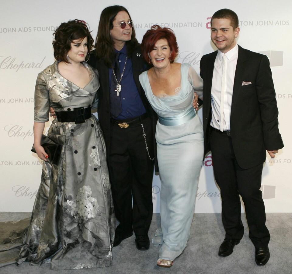Familjen Osbourne.