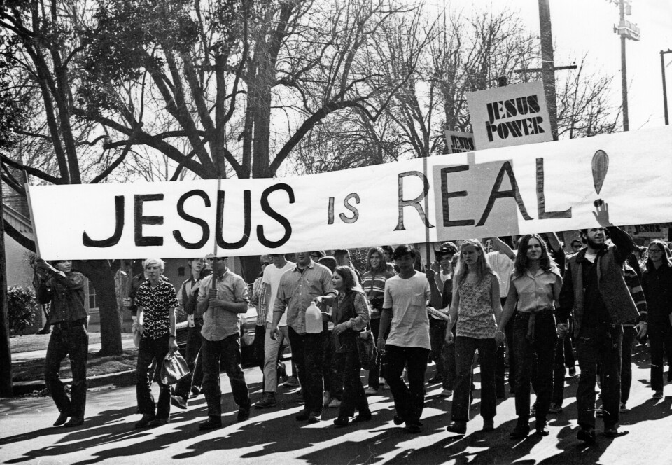 Jesusfolket när det begav sig under 1970-talet.