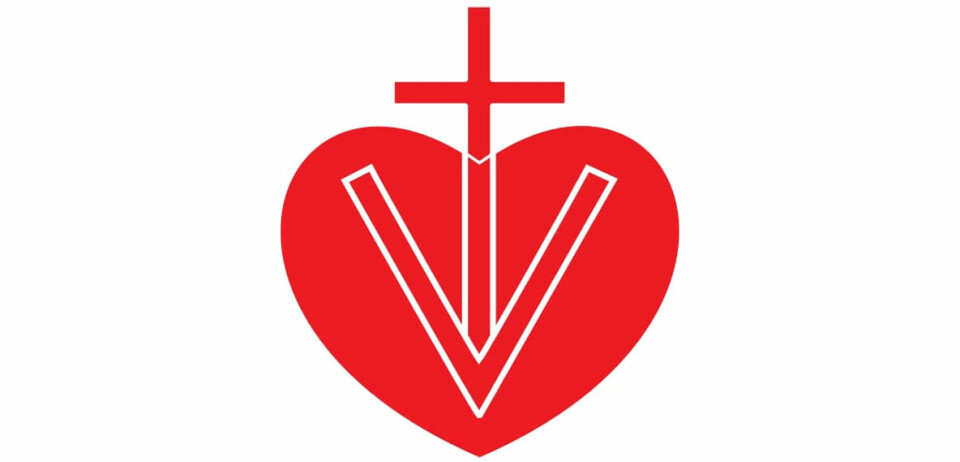 Vänstern i Svenska kyrkan (Visk), logga Vänstern i Svenska kyrkan (Visk), logga