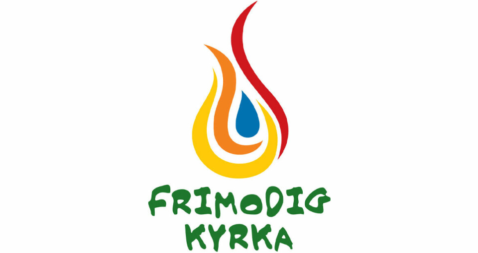 Frimodig kyrka, logga Frimodig kyrka, logga