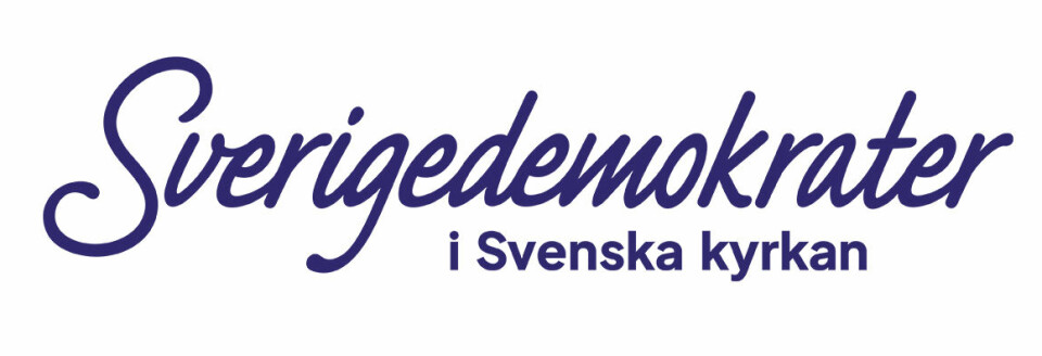 Sverigedemokrater i Svenska kyrkan, logga Sverigedemokrater i Svenska kyrkan, logga