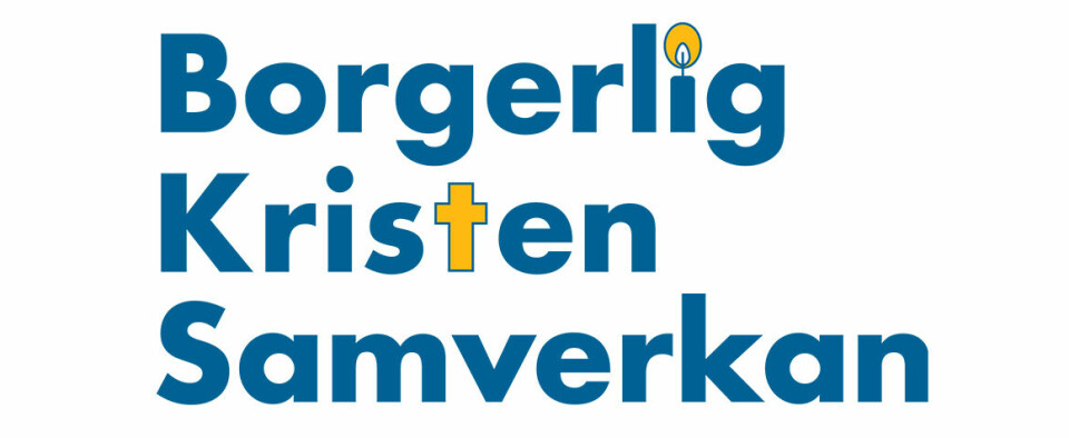 Borgerlig kristen samverkan (BKS), logga Borgerlig kristen samverkan (BKS), logga
