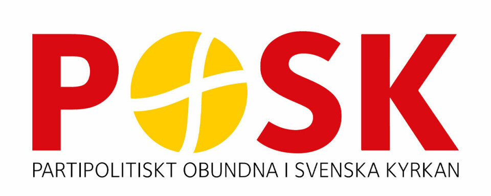 Posk, partipolitiskt obundna i Svenska kyrkan, logga. Posk, partipolitiskt obundna i Svenska kyrkan, logga.