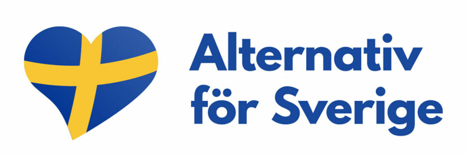 Alternativ för Sverige (AfS), logga Alternativ för Sverige (AfS), logga