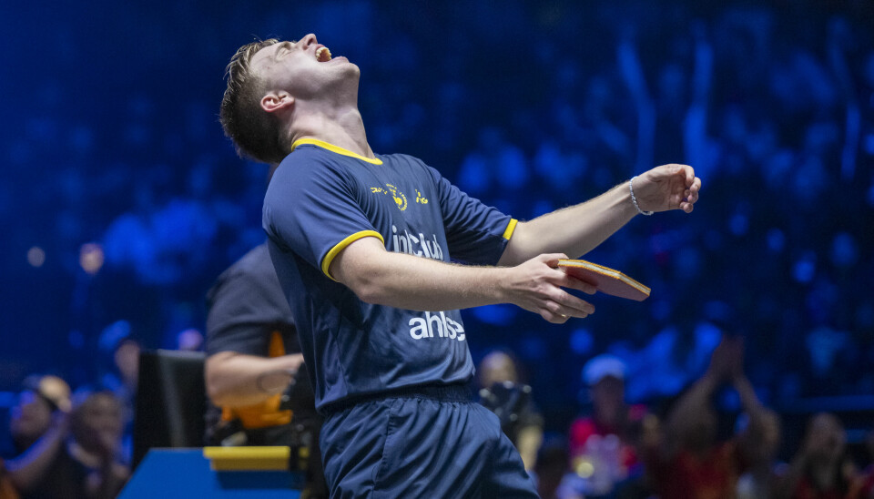 Salig eller lycklig? Truls Möregårdh, bordtennishjälte.