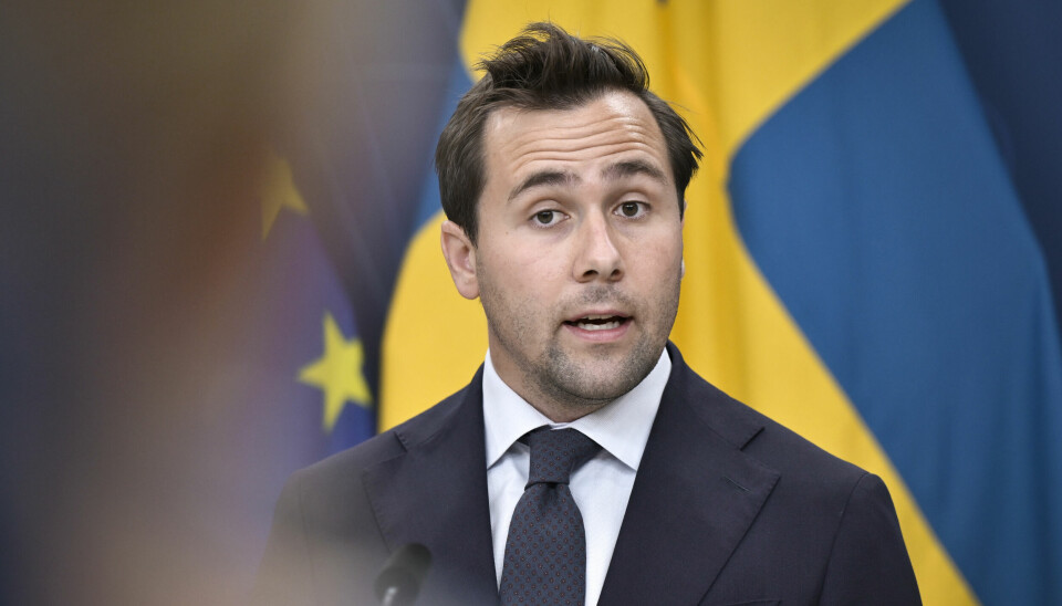 Tjeck, tysk, turk – och framför allt svensk: bistånds- och utrikeshandelsminister Benjamin Dousa (M)