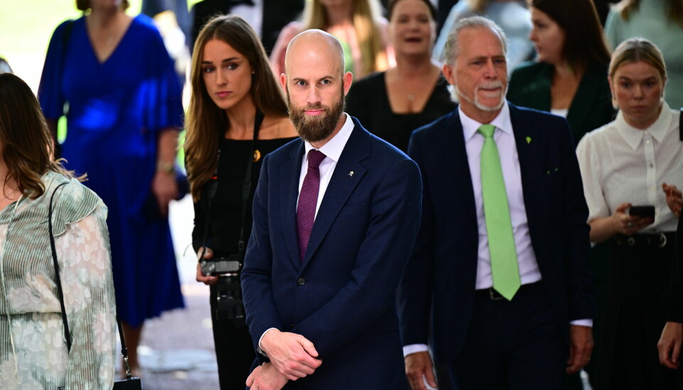 Dagen efter händelsen deltog civilförsvarsminister Carl-Oskar Bohlin (M) vid riksdagens öppnande.
