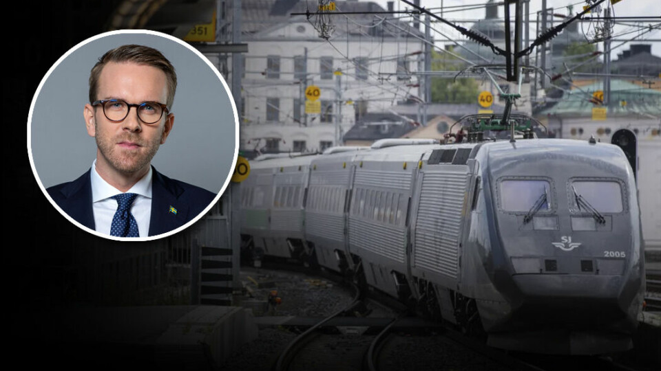 Inte sant att regeringen struntar i järnvägen