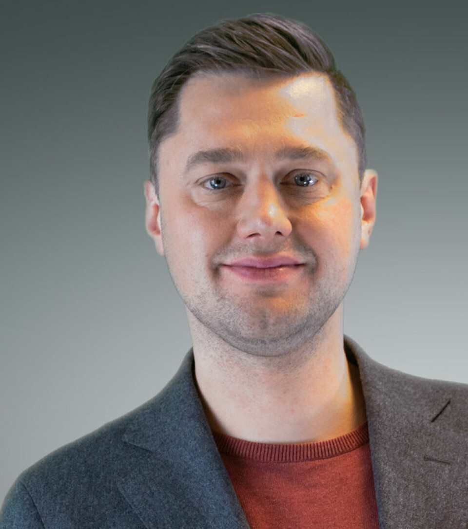 Svenska trav-profilen Per Skoglund.